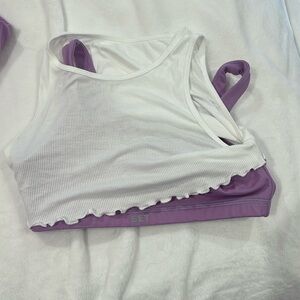 Set active x Parke collab workout bra top